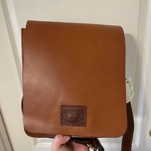 Italian leather crossbody from Florence
